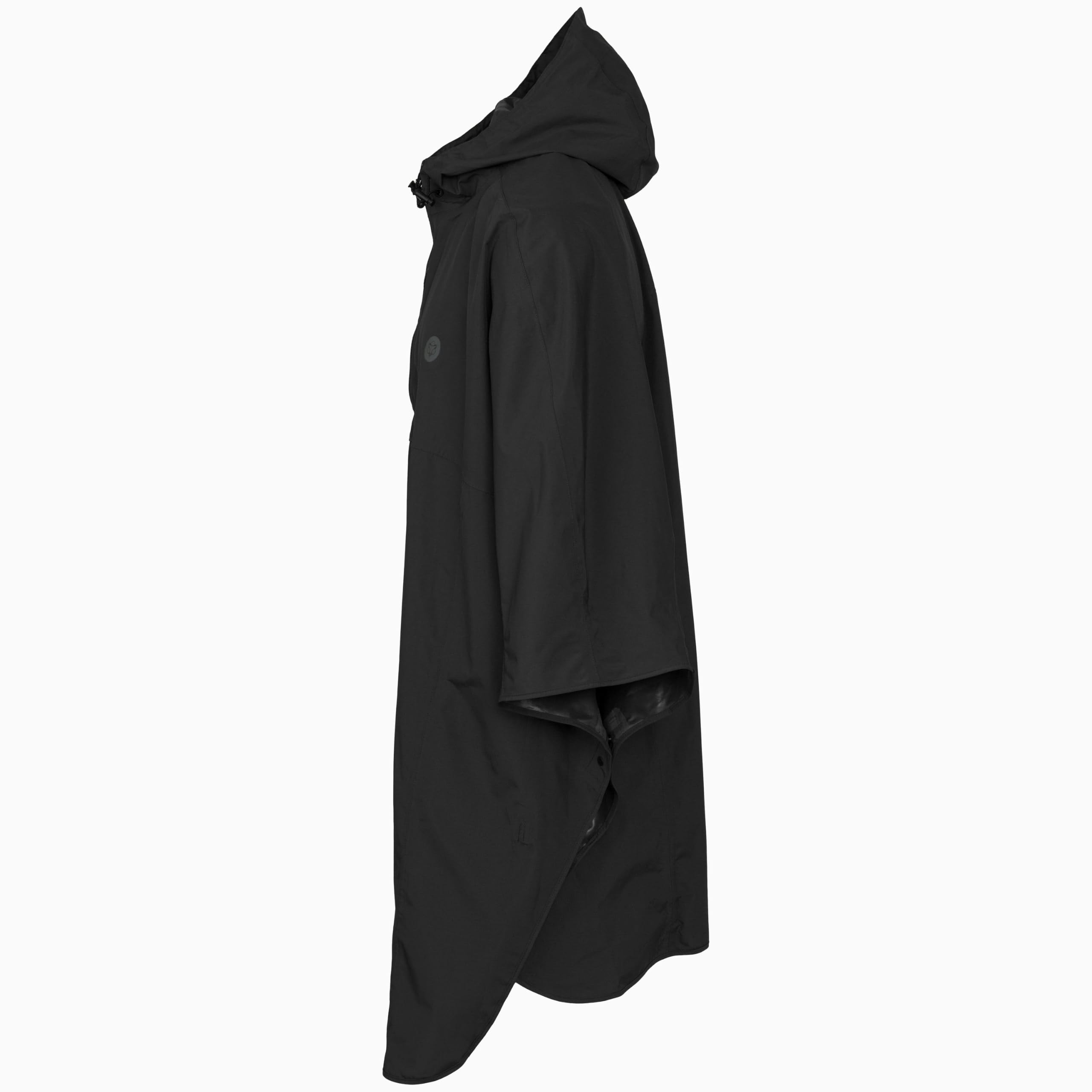 AGU Essential Grant - Poncho de lluvia para hombre y mujer, impermeable y resistente al viento, reflectante, 100% poliéster reciclado, unisex, talla única