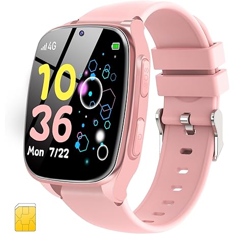 4G Kids Smart Watch Phone for Kids - Calling Watch with Camera...