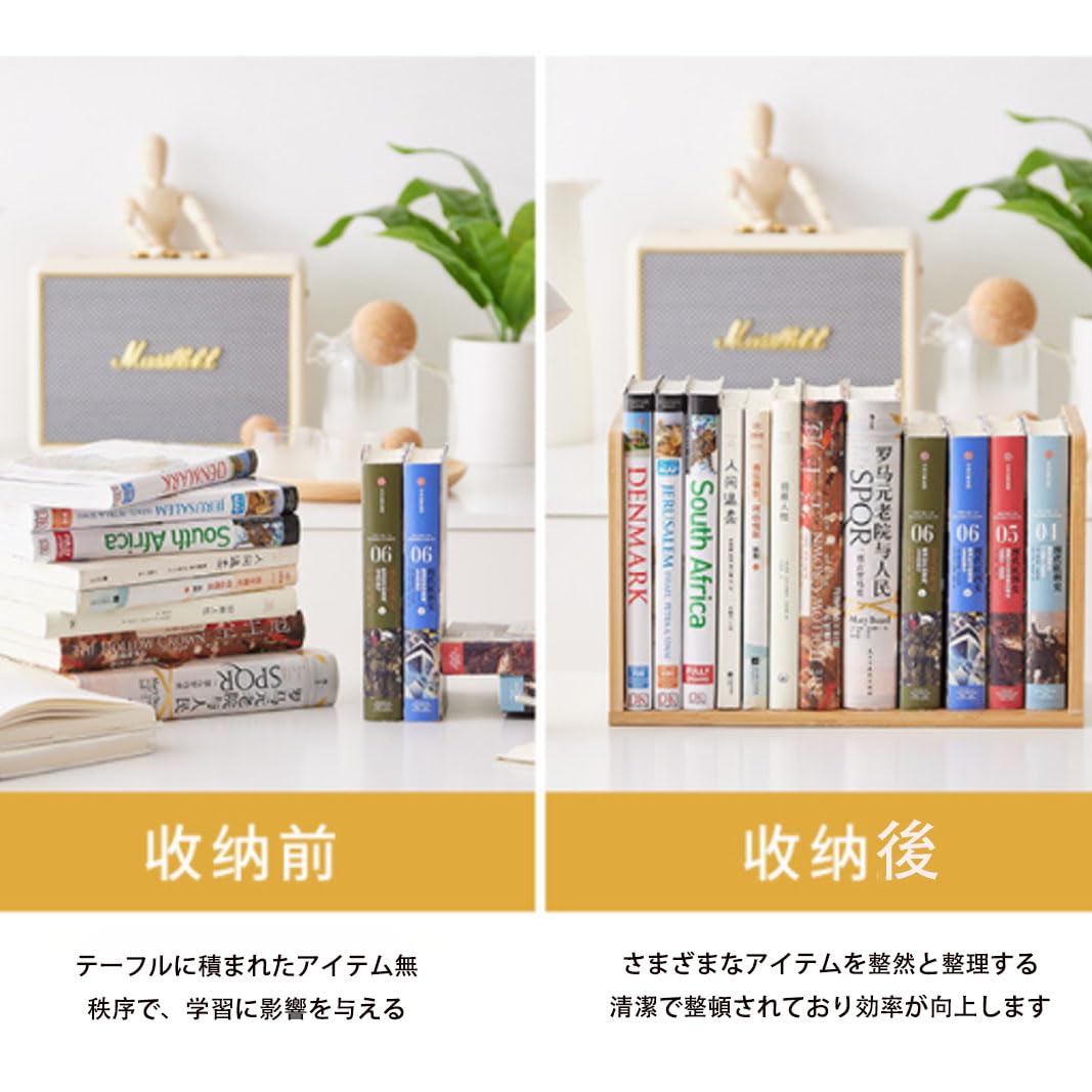 Amazon.co.jp: デスク上置き棚 デスク 収納 卓上ラック 机上ラック