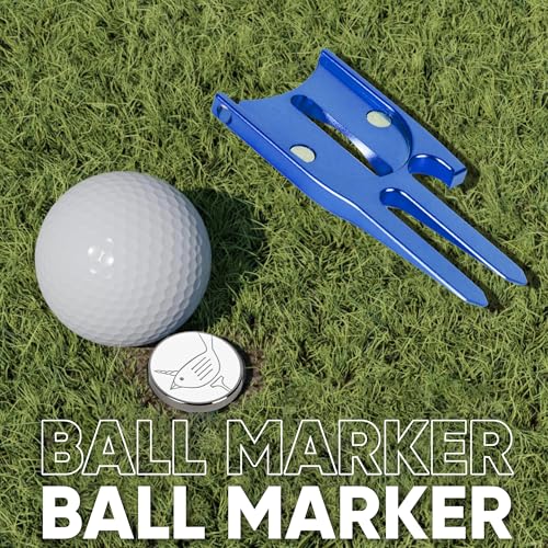 Image of Birdicorn Divot Tool (Blue w /Ball Marker)