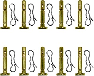 738-04124 Shear Pins, 738-04124A and 714-04040 Cotter Pins for MTD Cub Cadet Snow Blower (0.25" X 1.6"), Snow Thrower - 10