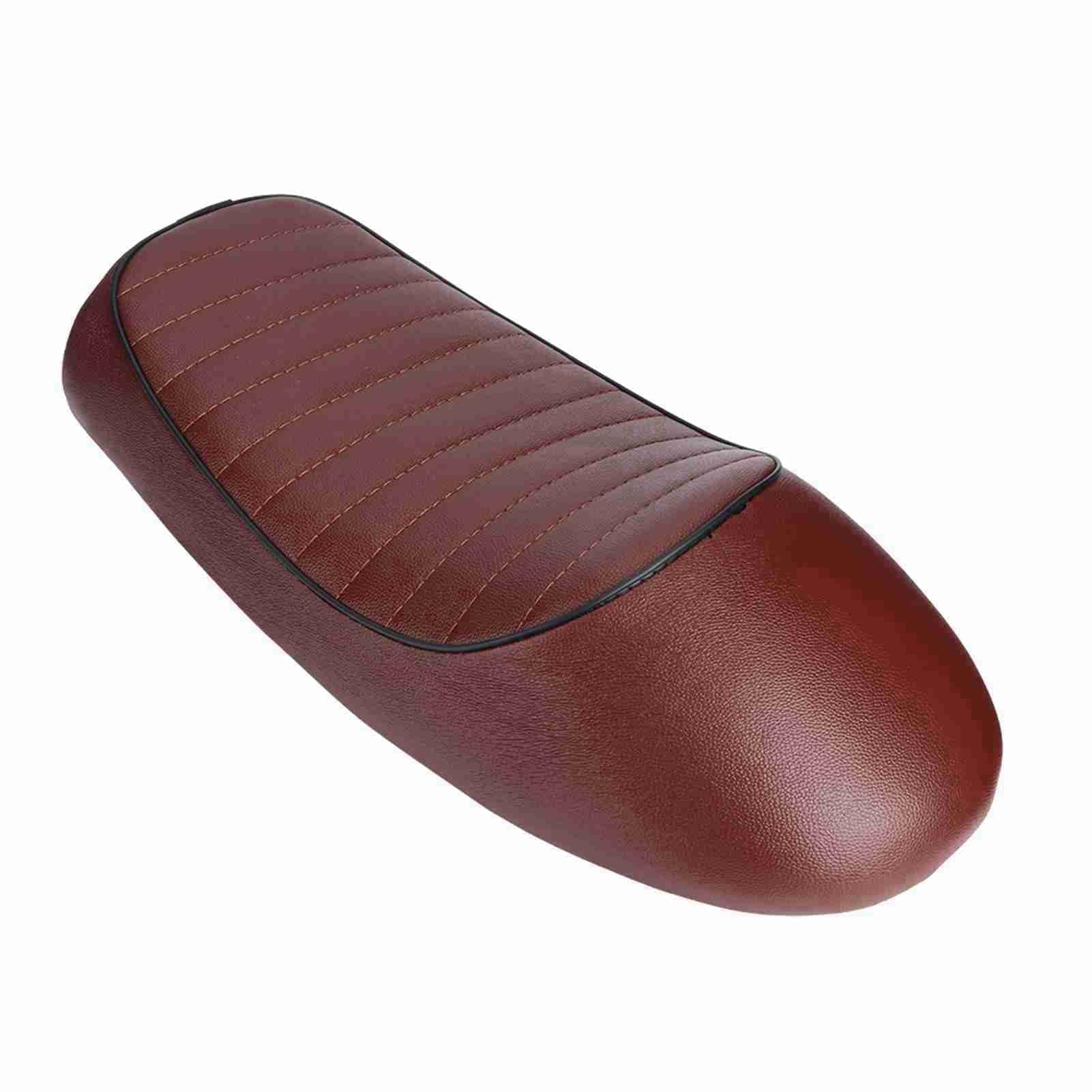 Moto in pelle PU vintage Cafe Racer Seat Saddle Cushion Easy Clean Comfort Racing 4 stili CG125 GN CG CB400SS