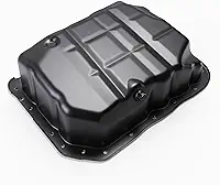 Cárter de óleo com plugue de drenagem, cárter de óleo do motor para Hyundai Santa Fe/Sonata/Tucson, para Kia Forte(Koup)/Forte5/Magentis/Optima/Rondo/Sorento/Sportage, L4 2.0L/2.4L, 2006-2020