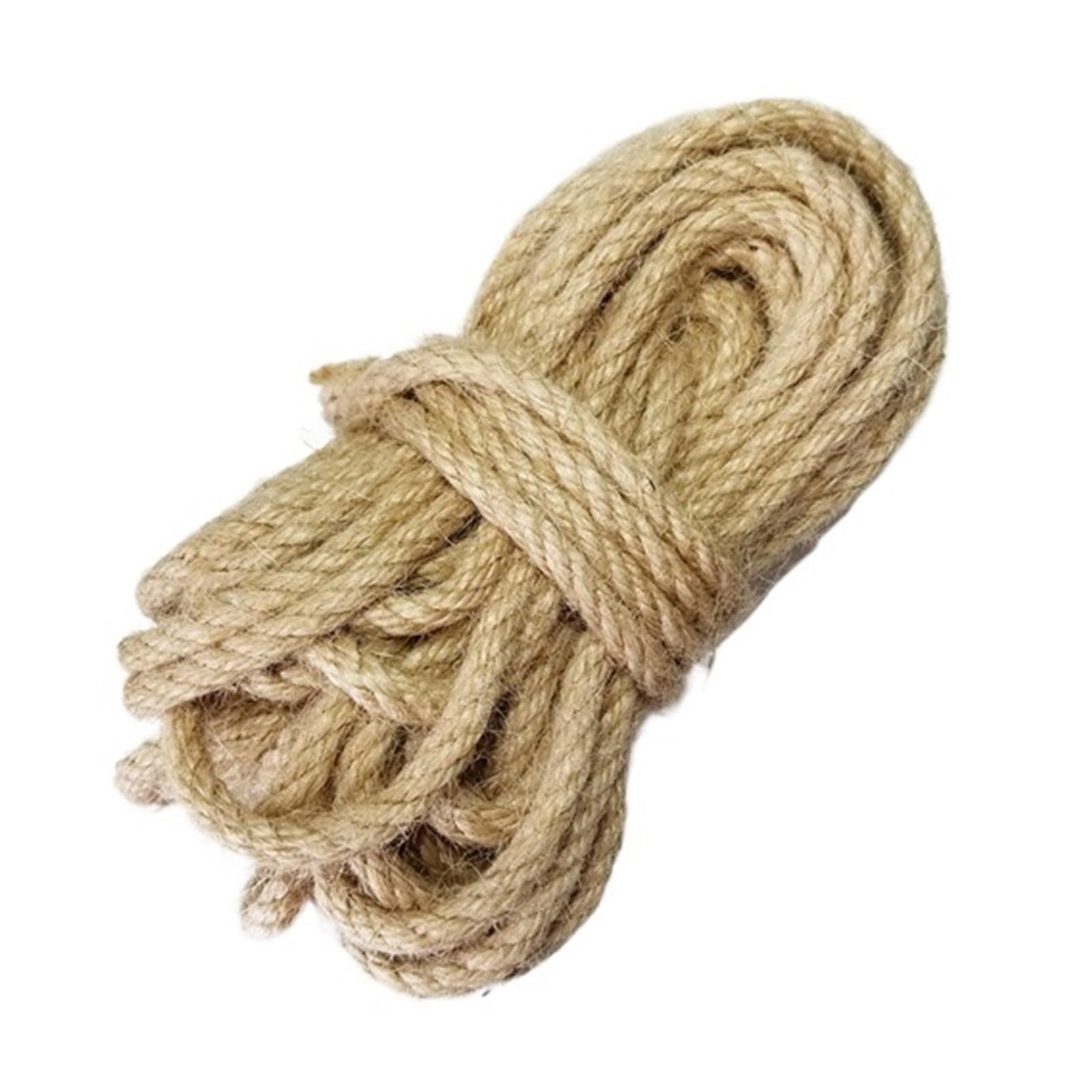 Twine Jute Rope 1mm-10mm Twine Macrame Cords For Decoration Handmade DIY(6mm)
