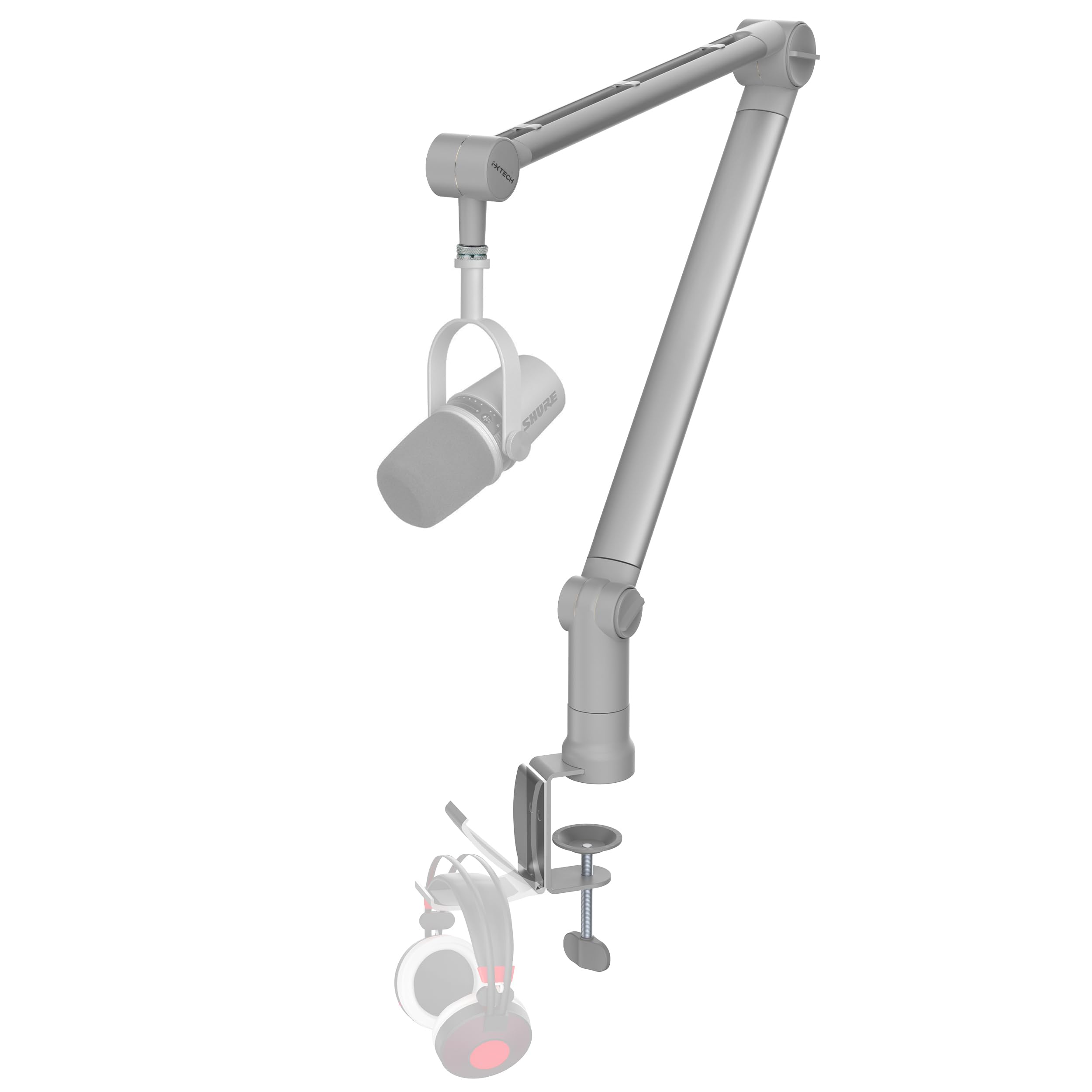 Amazon.com: IXTECH Microphone Boom Arm with Desk Mount, 360