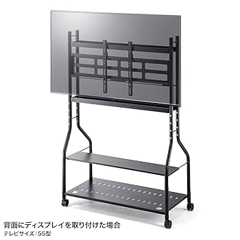 ディスプレイスタンド Amazon.co.jp: サンワサプライ 40~65インチ対応 ディスプレイ