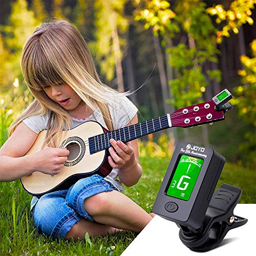 image for JOYO Guitar Tuner Clip on Digital Electronic Tuner for Guitar, Bass, U
