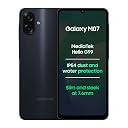Samsung Galaxy M07 Mobile (Black, 4GB RAM, 64GB Storage) | MediaTek Helio G99 | AnTuTu 624K | IP54| 50MP Camera | 7.6mm Slim | 5000mAh Battery | 25W Fast Charging | 6 Gen OS Upgrades | Without Charger gallery image
