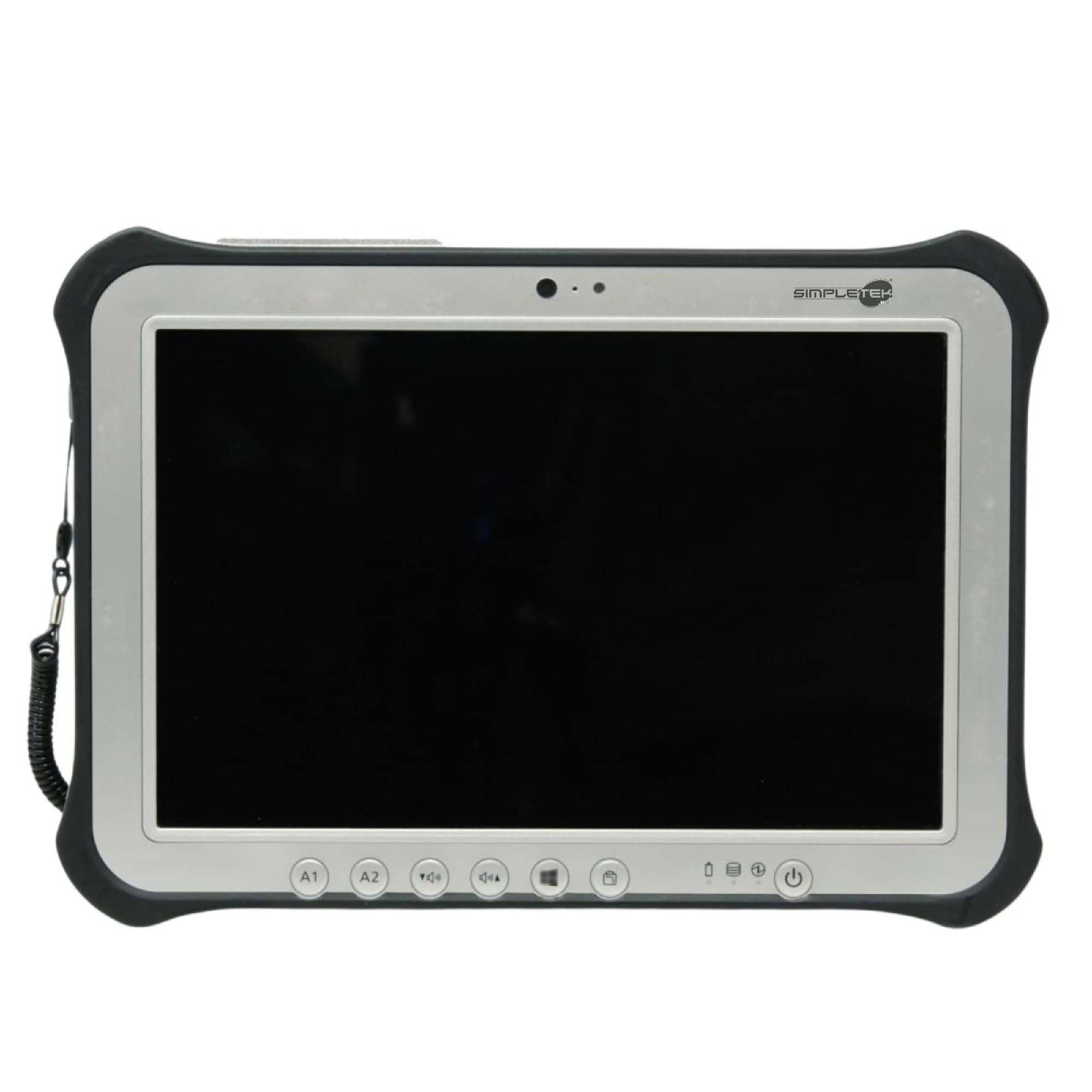 SIMPLETEK - Touchpad Tablet Rugged 10" 1920x1200 IPS i5 8GB RAM 240GB SSD Multi Touch IP65 MIL-STD-810G 461F Windows 11 Pro Industriale (Ricondizionato)