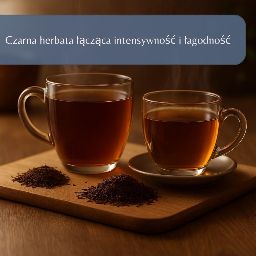 Organiczna czarna herbata GBOP Assam – sypana wegańska herbata indyjska, w 100% naturalna, bez GMO – organiczna – wyprodukowana we Francji – worek 1 kg