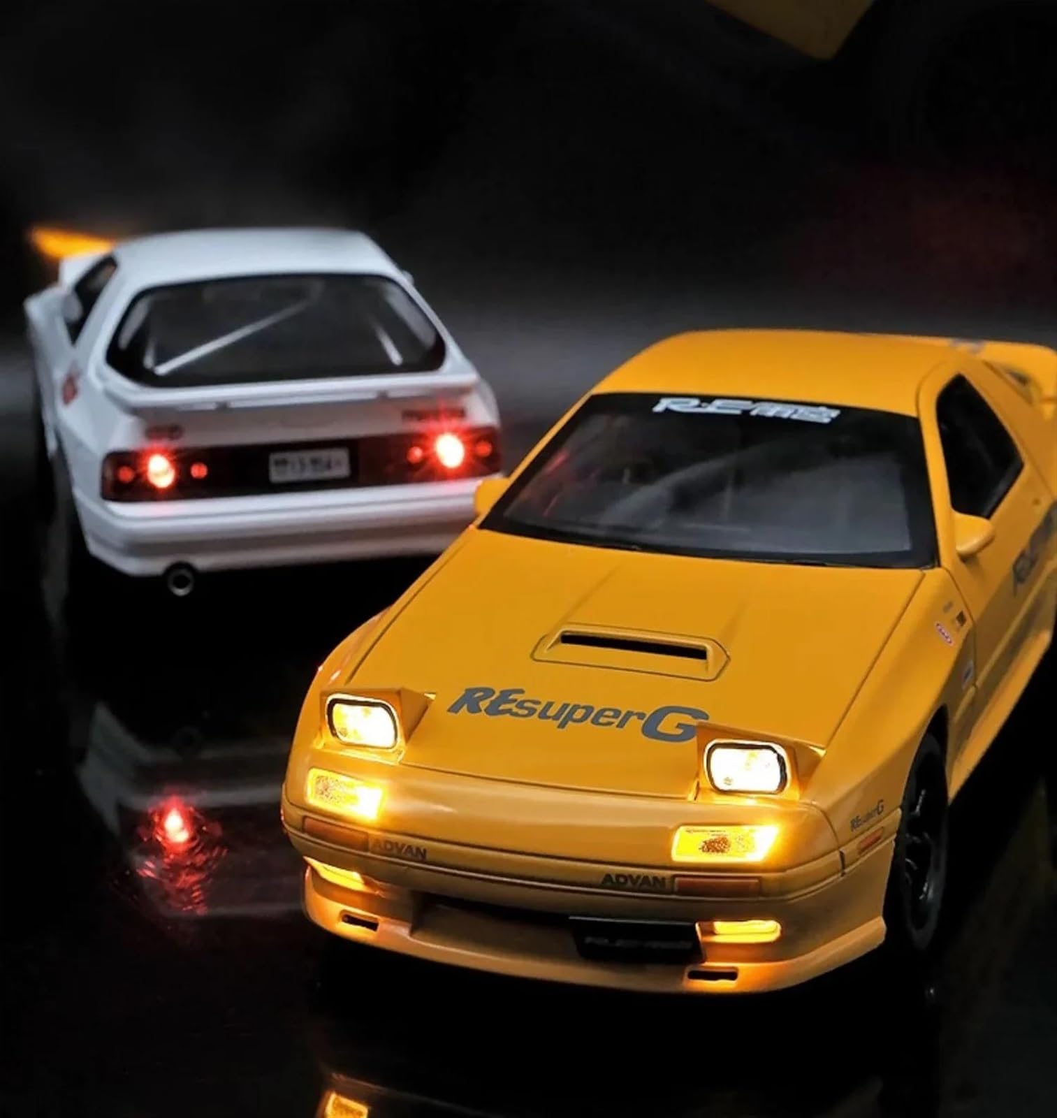 Scale Finished Model Car 1/24 for Mazda RX7 RX-7 Supercars