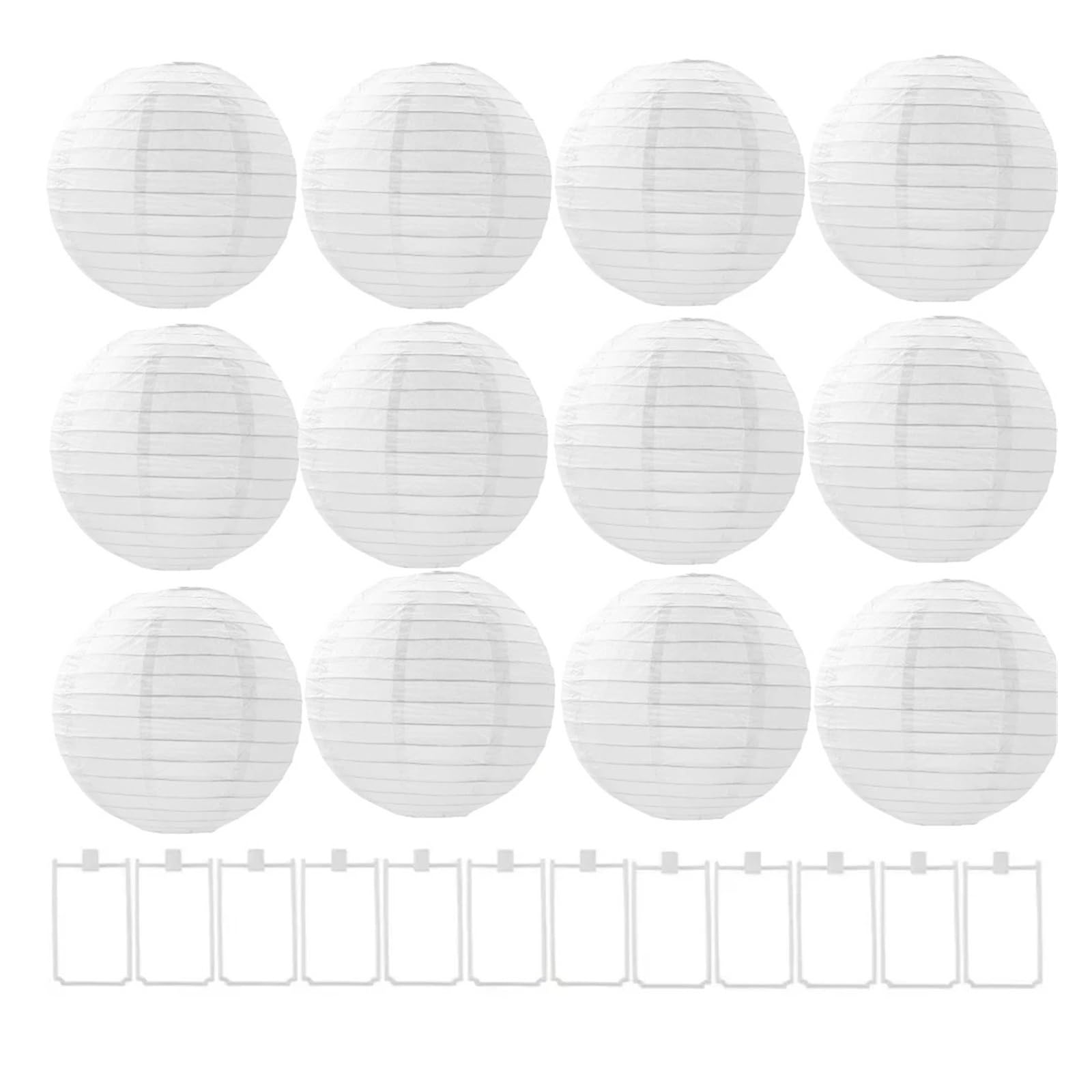 Lanternes en Papier de 10 cm : Suspension Écoresponsable en Papier de Riz Haute Qualité