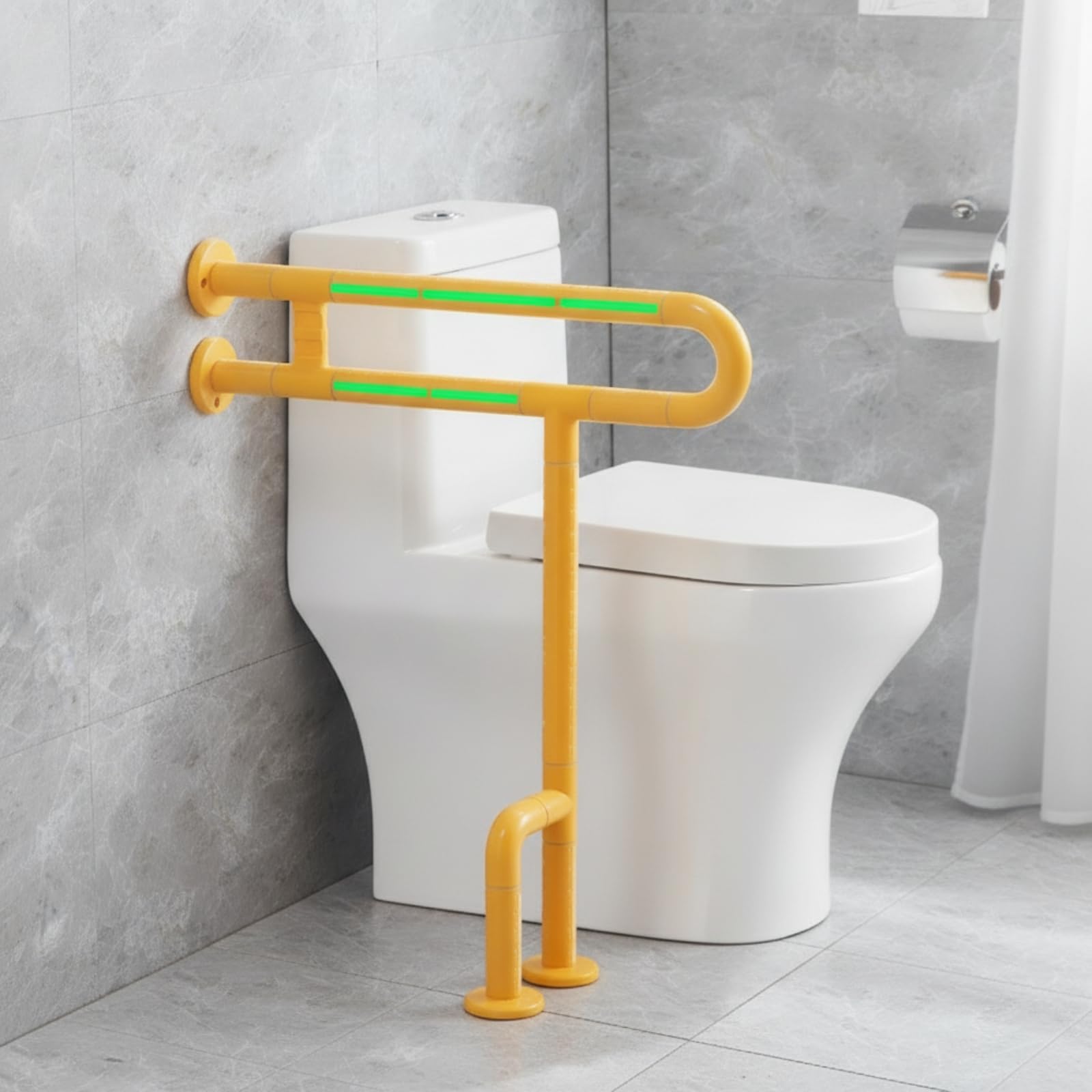 rockible para Baño | Ergonómico, para Inodoro, Resistente, Ducha, Ancianos, Discapacitados, A