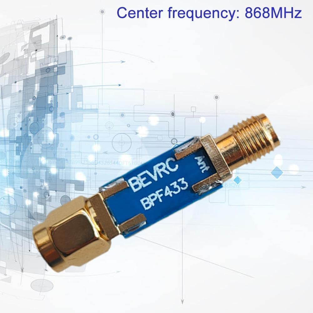 SPORTARC 868 MHz RFID SAW Bandpassfilter, 867 ~ 869 MHz, 2 MHz Bandbreite für SMA-Verbindung