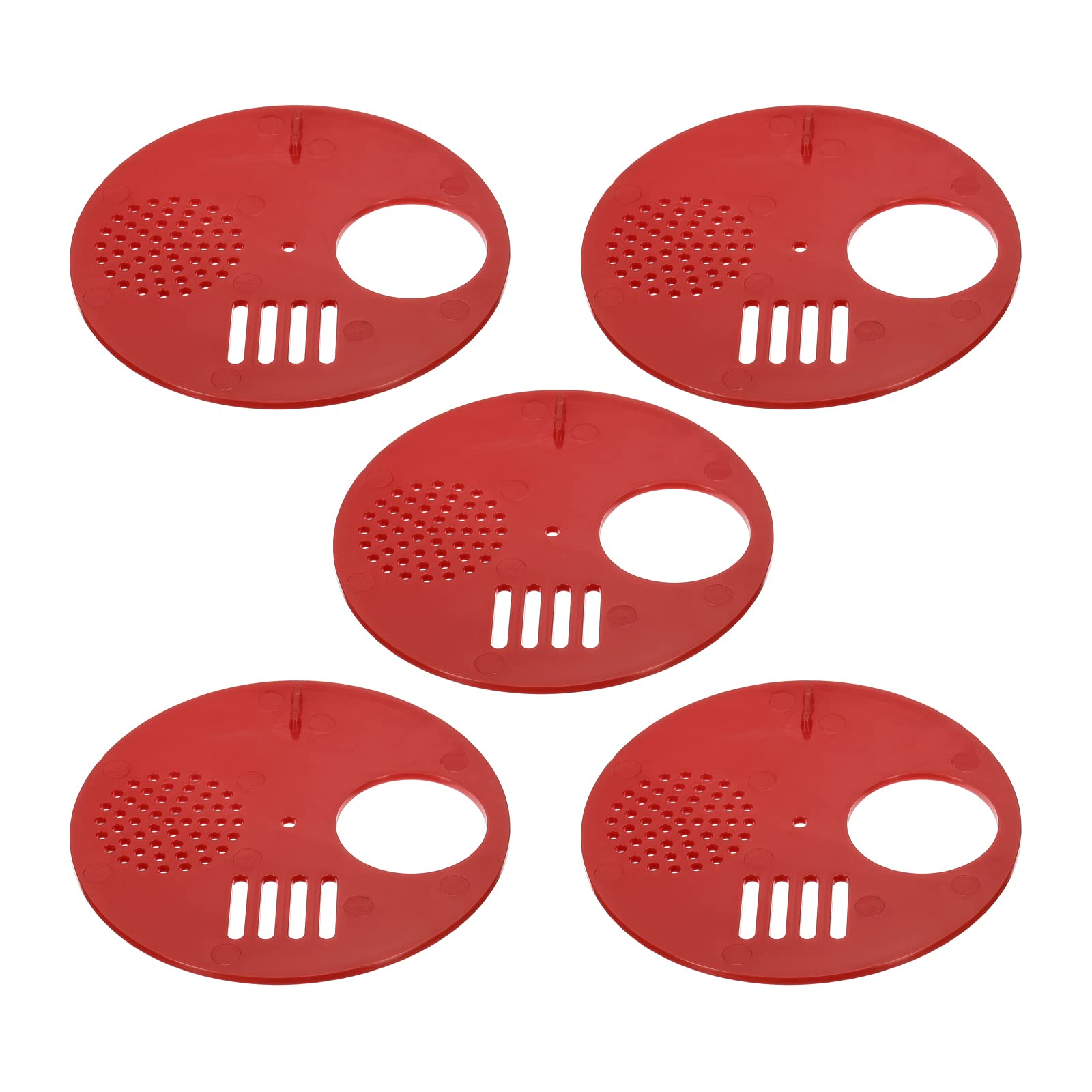 Boîte de ruche pour porte d'entrée de 125 mm ronde en plastique pour abeille