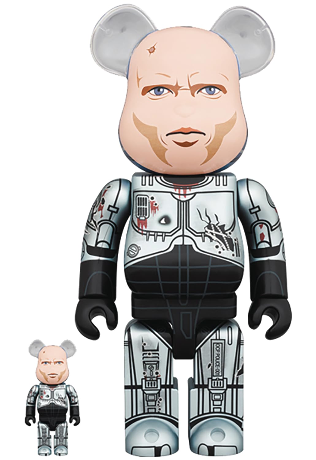 BE@RBRICK ROBOCOP MURPHY 100％ & 400％ Amazon.com: Medicom Robocop Murphy Head 100% and 400% Be@rbrick