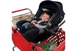 Car Seat Carrier for Shopping Carts That Allows Your Little One to Sleep