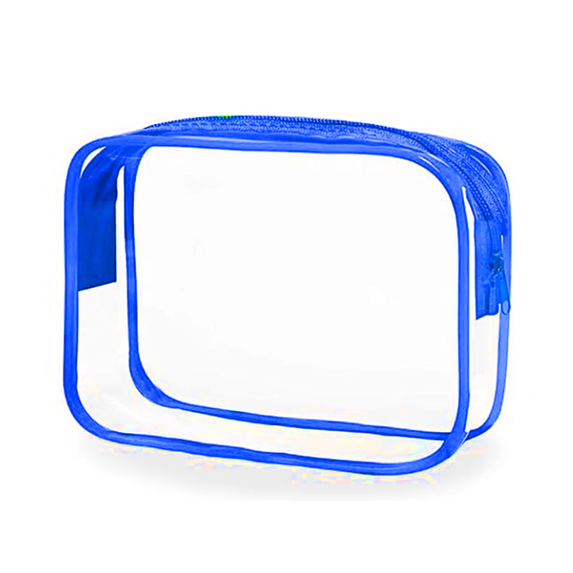 Transparente, wasserdichte Kosmetiktasche aus weichem PVC, leichte Kulturtasche für Reisen, Zug, Flugzeug und tägliche Ausflüge