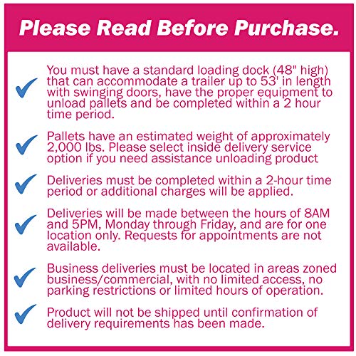 Image of HP Printer Paper | 8.5 x 11 Paper | Premium 24 lb | 32 Case Pallet - 160,000 Sheets | 100 Bright | Made in USA - FSC Certified | 112400P
