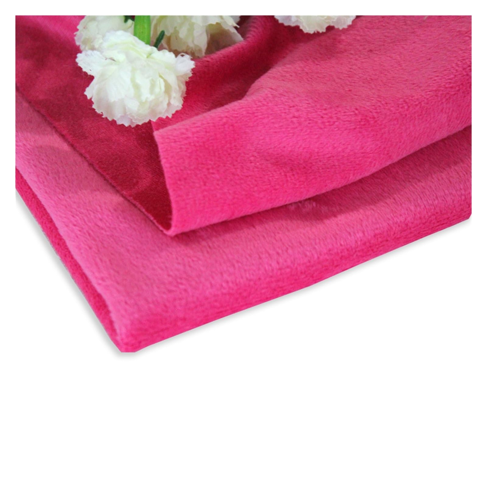 Tela De Felpa Suave Tela de felpa corta de cristal súper de 160 cm de ancho for coser tela textil for el hogar hecha a mano for bricolaje(31,200CMx160CM)