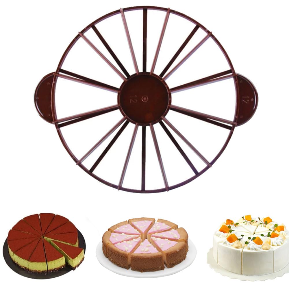 Baking Accessories For Cakes Cake Divider Tool - Cuts Cakes Into 10 Or ...