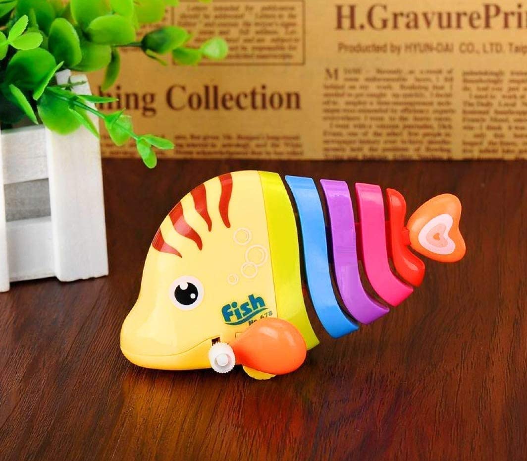 Quasar Fish Mobilization Wind Up Cute and Colorful Bath Toy Pull Back Toy Key Operated Vehicle Play Birthday Gifts Little Kids Bath Play Your Children - Multicolor (1 Piece Fish Toy) (B0BHQYN8VL) Amazon Price History, Amazon Price Tracker
