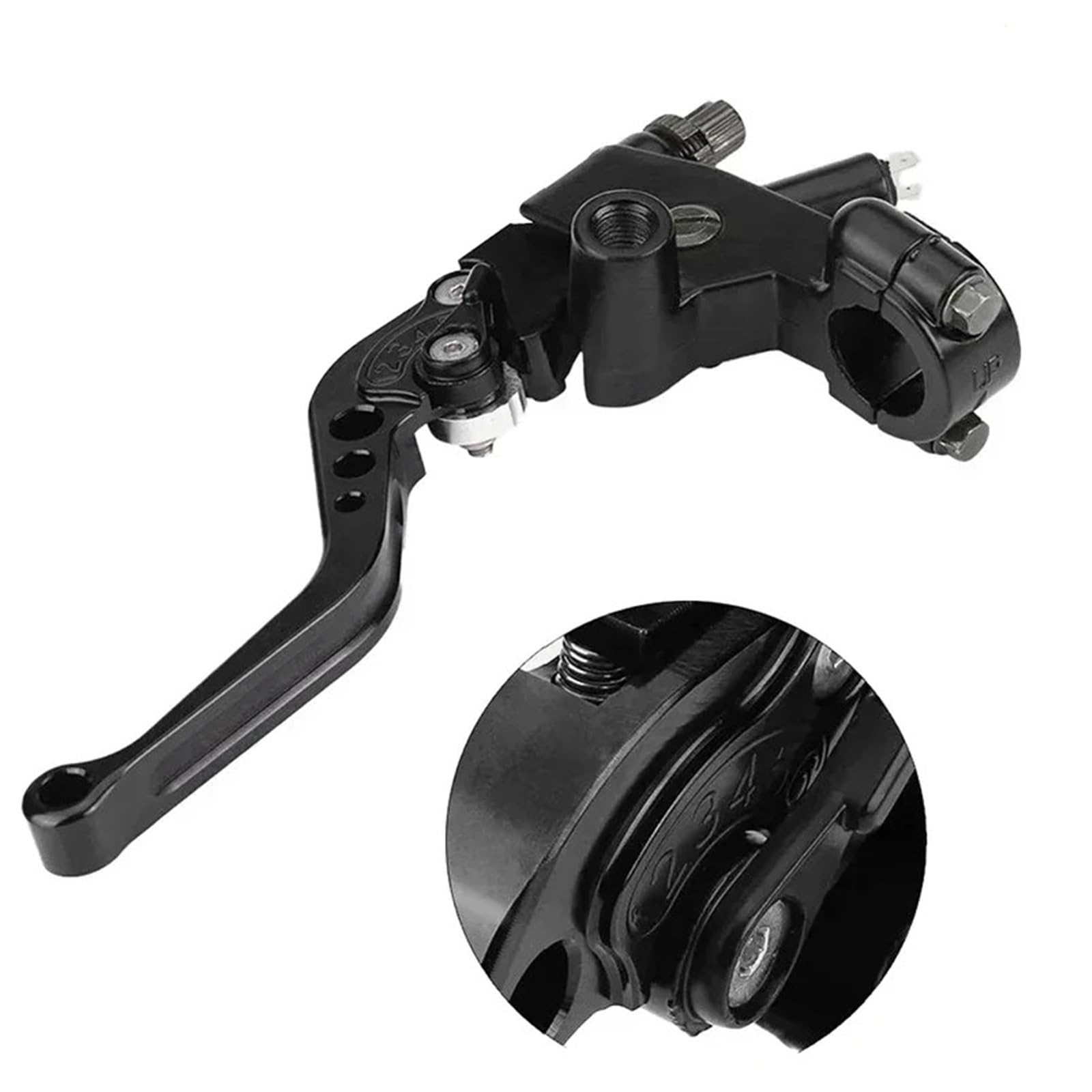 Uchwyty motocyklowe Uniwersalny CNC 7/8" 22mm | Aluminum Brake Clutch Pump Lever Hydraulic Master Cylinder for 250cc-500cc Dirt Motorcyle