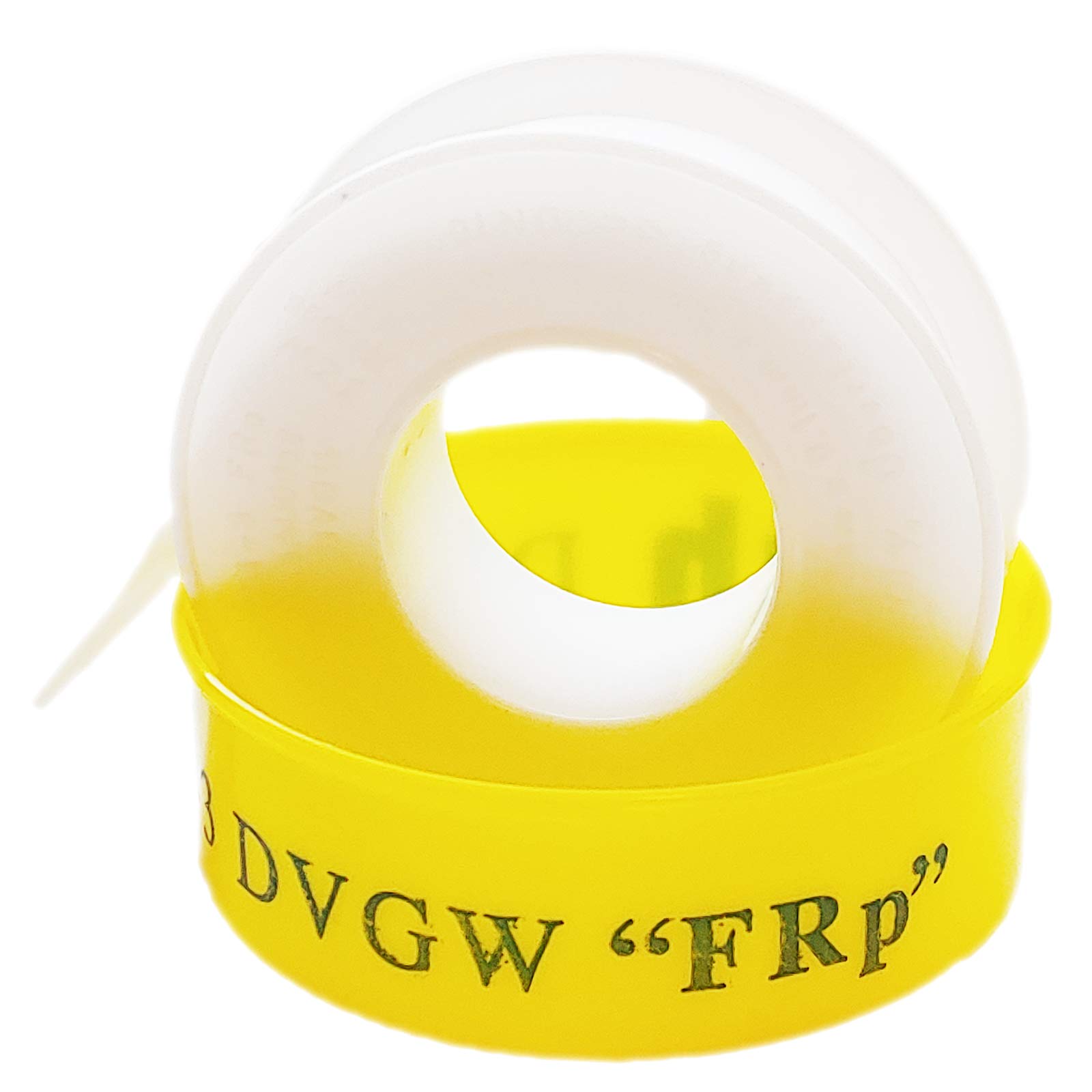 MegaHaustechnik QUALITÄTS GEWINDEDICHTBAND > Teflon Fein | mit MENGENRABATT | 12 Millimeter breit x 0,1 Millimter stark x 12 Meter lang | DVGW Zulassung (Trinkwasser und Gas) >>> 100 Rollen