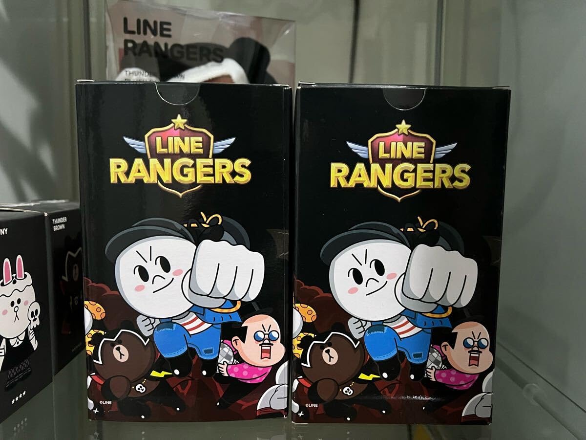 非売品　LINEレンジャーフィギュア5体とぬいぐるみセット Amazon.co.jp: LINEレンジャーフィギュア5体とぬいぐるみセット