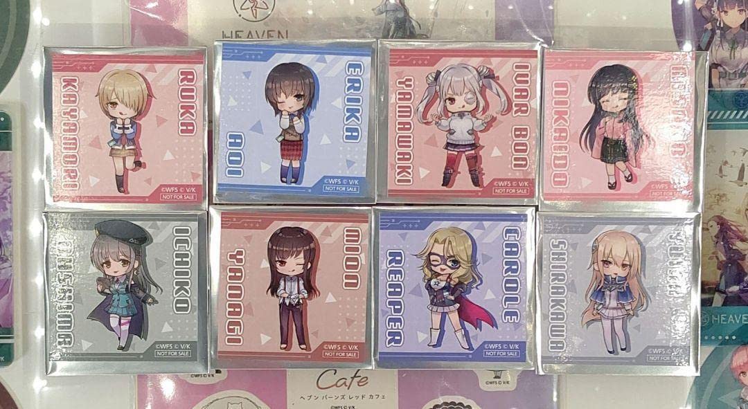 Amazon.co.jp: ヘブバン ヘブンバーンズレッド てへぺりんこ 8種 全