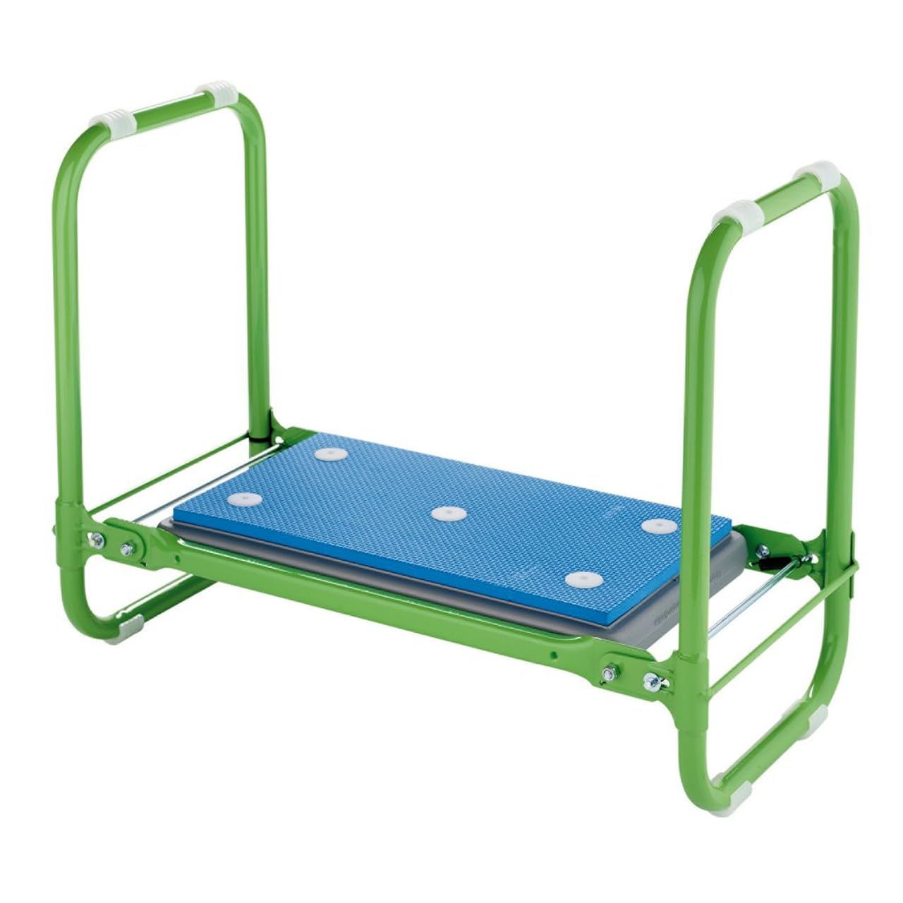 Draper Green And Black 2-In-1 Folding Garden Kneeler | Gardening Seat With Handles | Outdoor Planting Kneeling Pad | Allotment Stool | Iron Tubular Frame | 64970