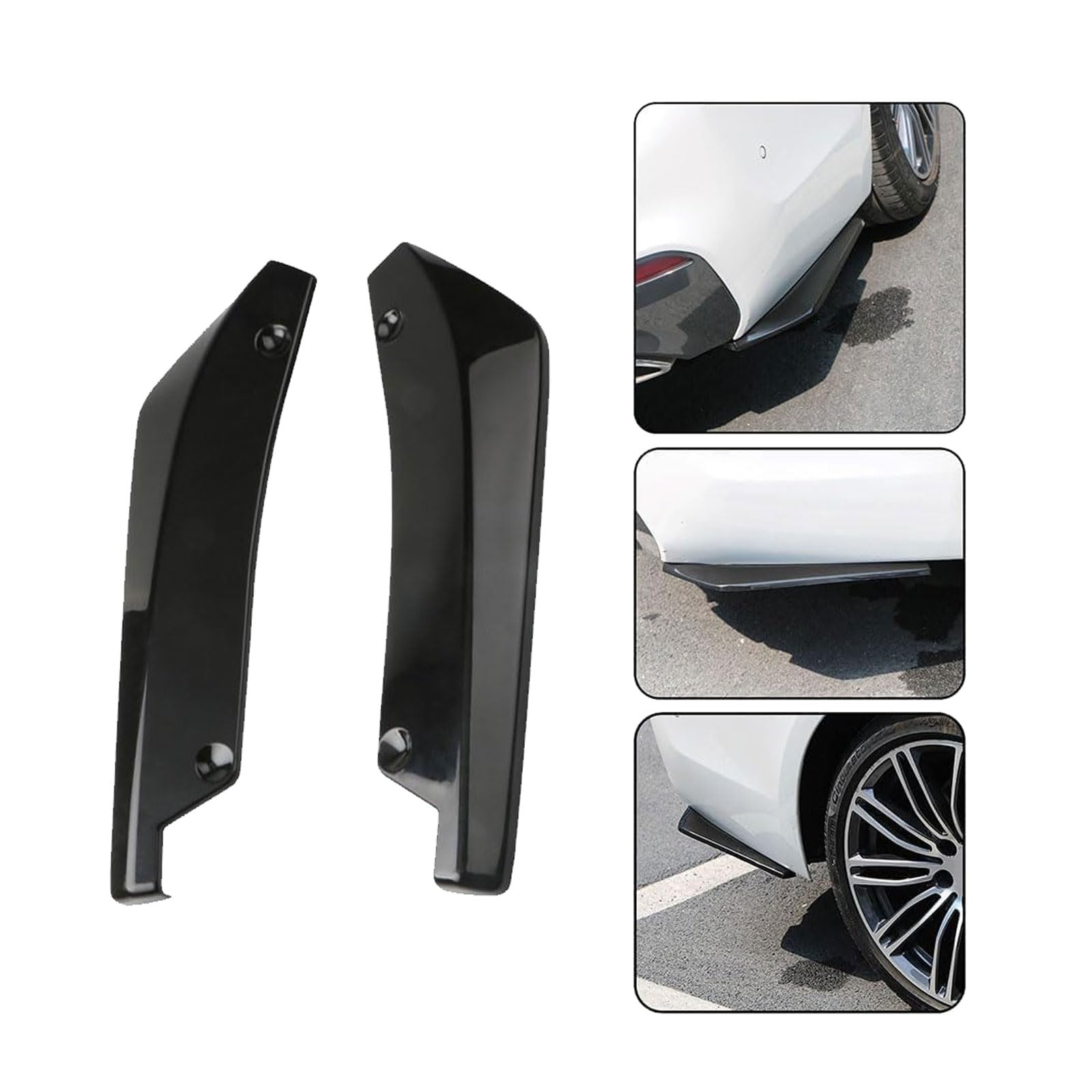 Gefräster Heckansatz Diffusor aus ABS passend für Opel Adam S OPC-Line Gefräster Heckansatz Diffusor aus ABS passend für Opel Adam S OPC-Line