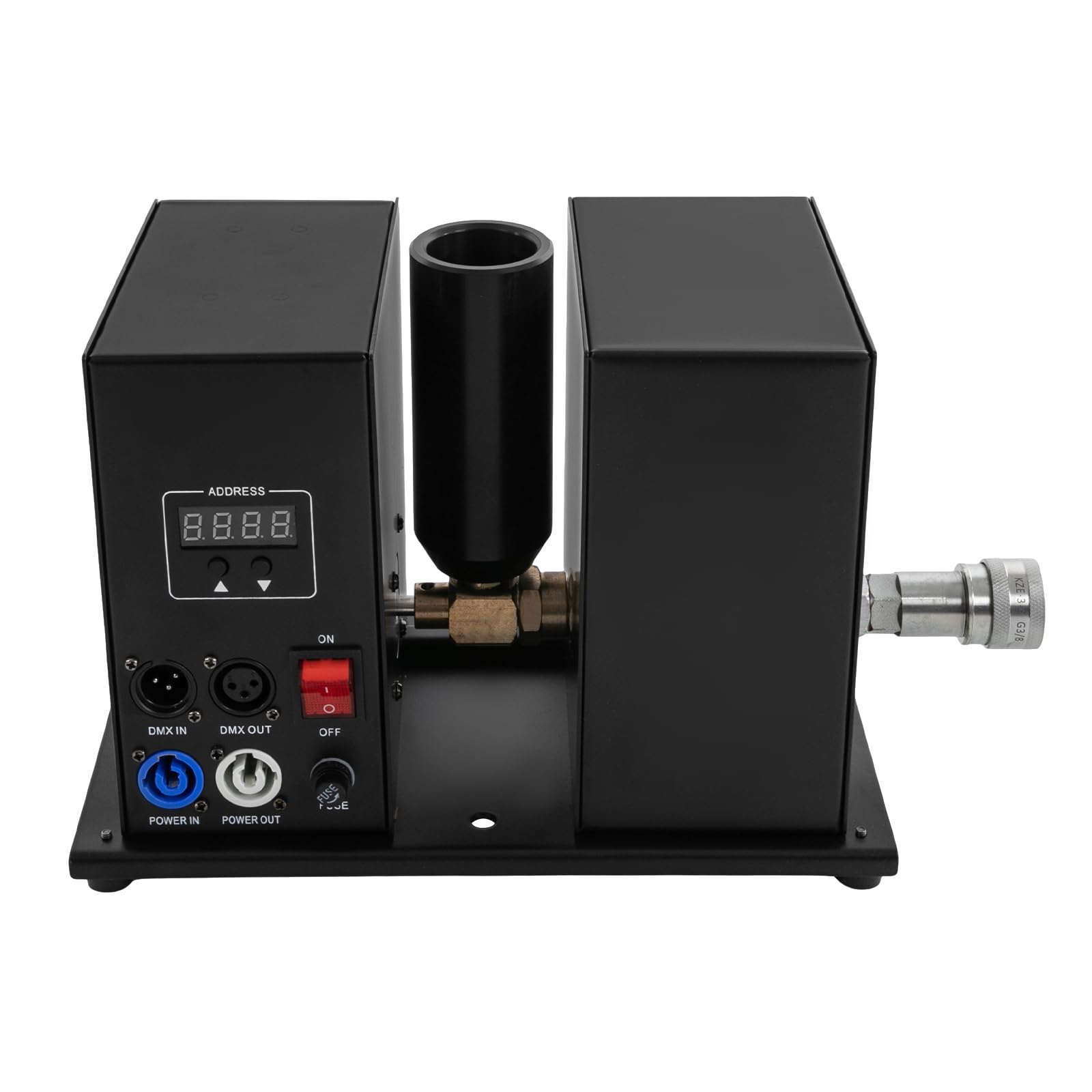 Máquina de columna de aire, boquilla de CO₂, máquina de chorro de CO2, el ángulo de pulverización se puede ajustar 180 °, para escenarios, bodas, bares, rendimiento musical