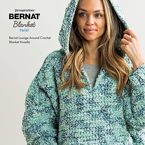 Bernat Blanket Twist Lilac Grove Yarn - 2 Pack of 300g/10.5oz - Polyester - 6 Super Bulky - 220 Yards - Knitting/Crochet by Bernat - Image 5