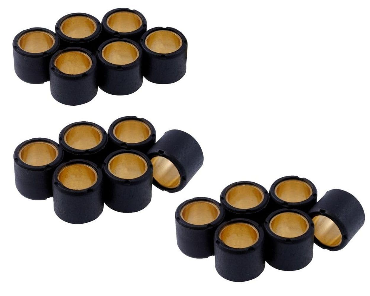 Kit De Réglage Variateur 16x13 Mm - 6 Rouleaux De 6g, 7g, 8g (18 Pièces Au Total)