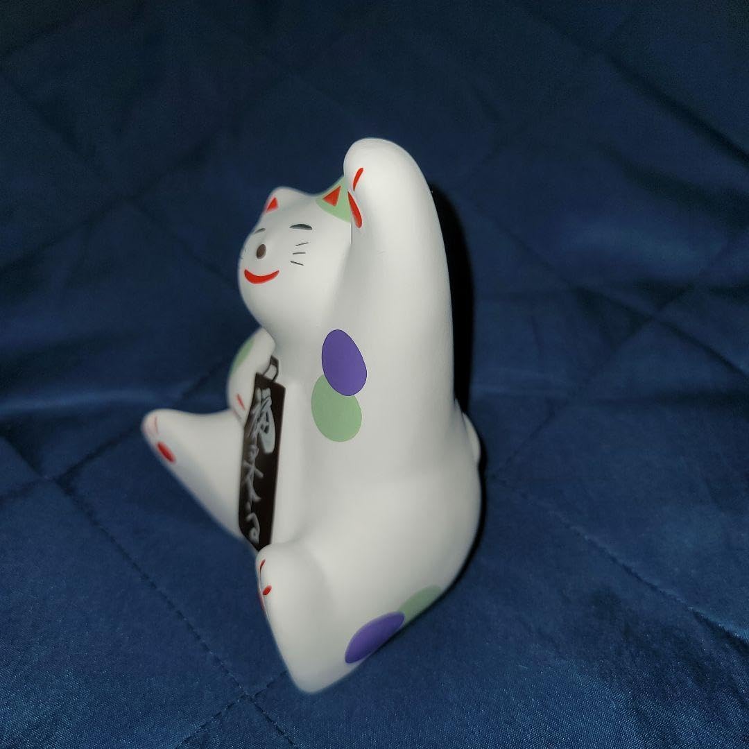 開運　湯布院　輪葉葉　福ねこ　左手福来る　招福　金運　招猫　新品　かわいい　幸運 開運湯布院輪葉葉福ねこ左手福来る招福金運招猫新品かわいい幸運