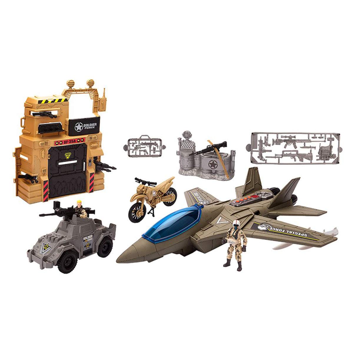 Chapmei-Soldier Force9 Mega Jet Playset