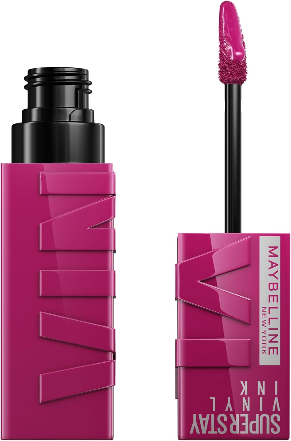 Maybelline New York – SuperStay Vinyl Ink Lipstick – 170 Unafraid – Roze – Langhoudende Lippenstift – 4,2 ml
