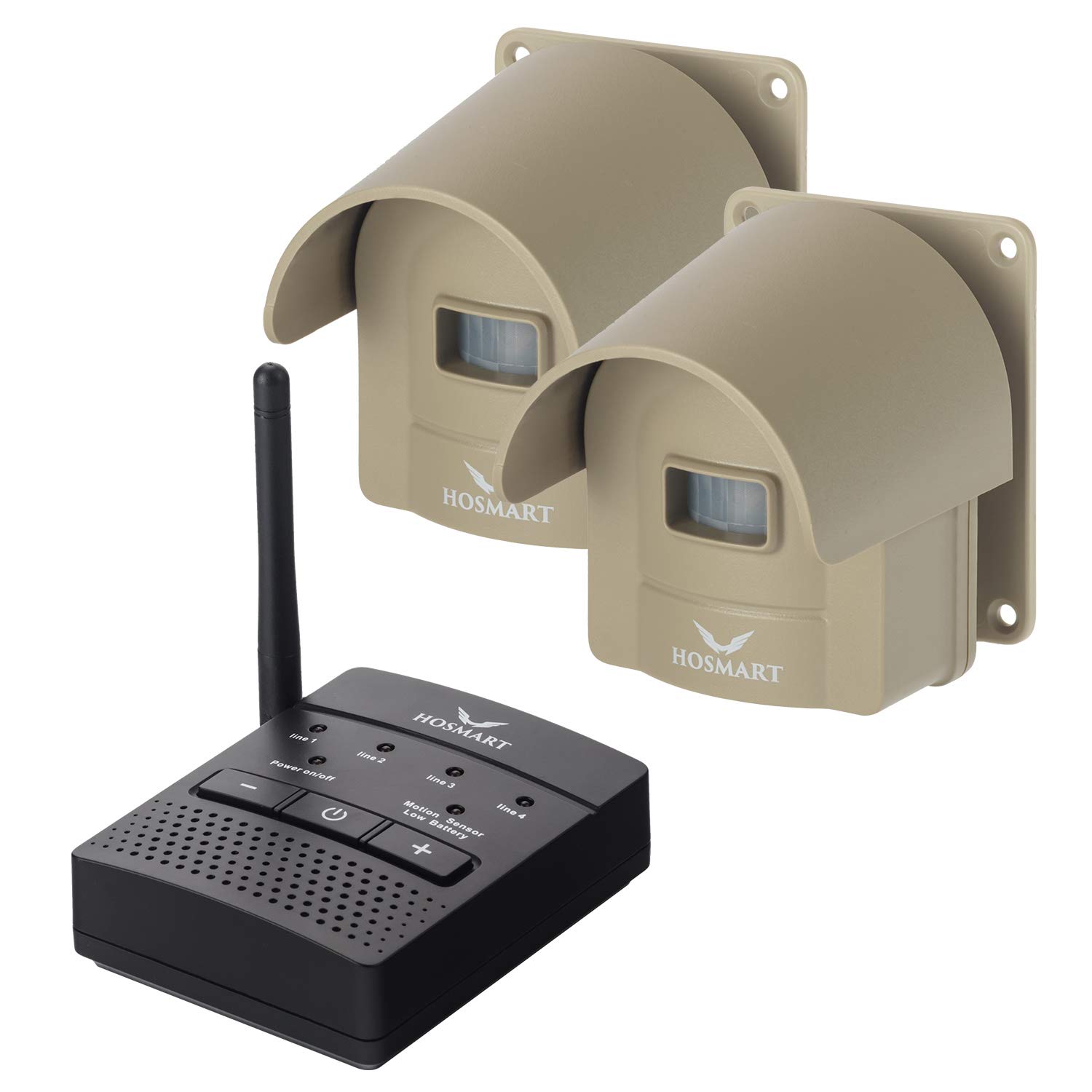 Buy HOSMART 1/2 Mile Long Range Wireless Driveway Motion Alarm System