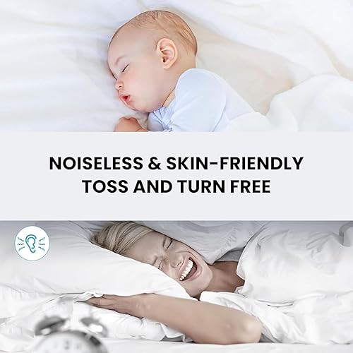 Miniatura 7 de Protector de colchón impermeable tamaño Queen, funda de colchón acolchada y transpirable, equipada con bolsillos elásticos, silenciosa y lavable a