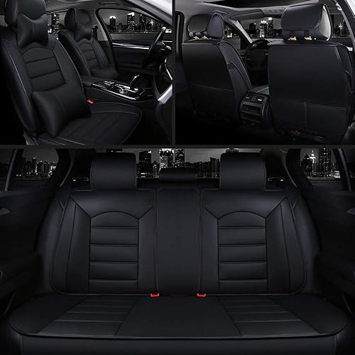 Miniatura 2 de Juego completo de fundas de asiento de automóvil para GLS 450, de 5 asientos, de piel sintética, fundas de asiento con almohada, impermeable,