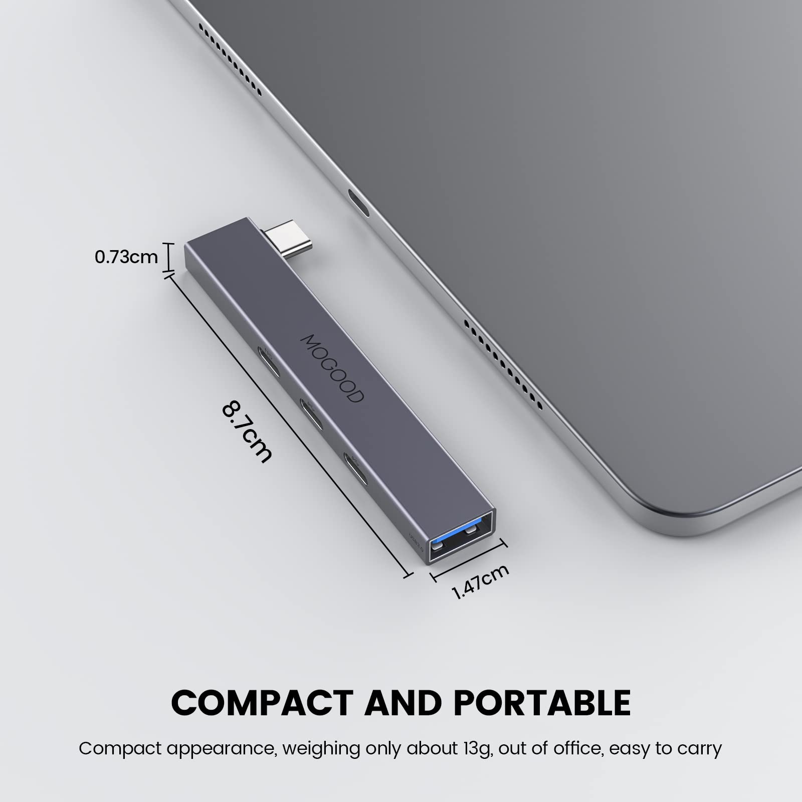 ☆ USB Cハブ 4-in-1 Type C サポート60W急速充電 Amazon | MOGOOD USB Cハブ 4-in-1 USB ハブ Type C サポート60W