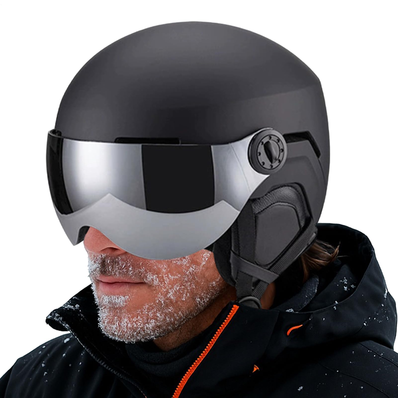 Kask narciarski - Oddychający Ciepły Sprzęt Snowboardowy | Pianka Wewnętrzna Powłoka Kask Sportów Śniegowych,Dla Mężczyzn Kobiety Młodzież Dorośli Narciarze I Snowboardziści Narciarstwo Narciarstwo