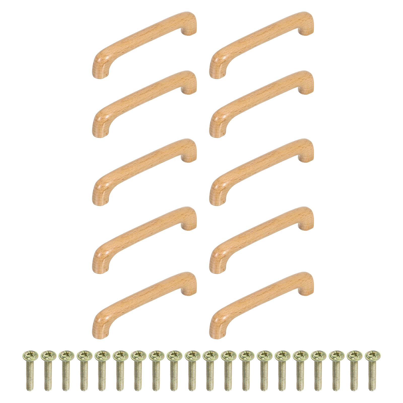 Poignées de tiroir en bois 96 mm uxcell pour rénover vos meubles de cuisine lot de 20