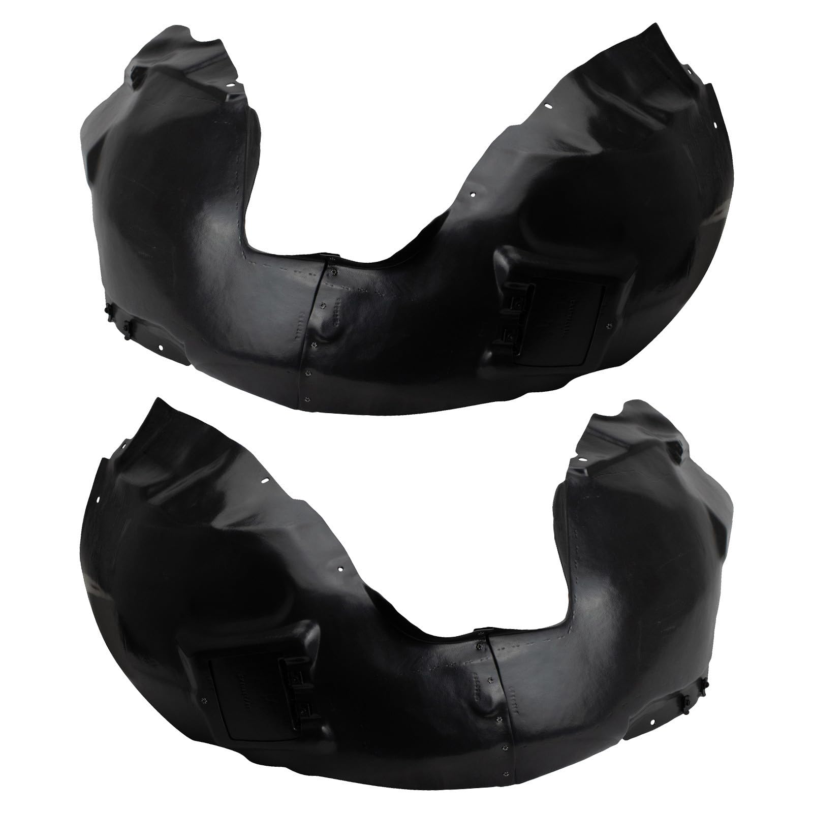 TRQ Front Inner Fender Liner Set | For 2015-2017 Chrysler 200 CH1248168 CH1249168