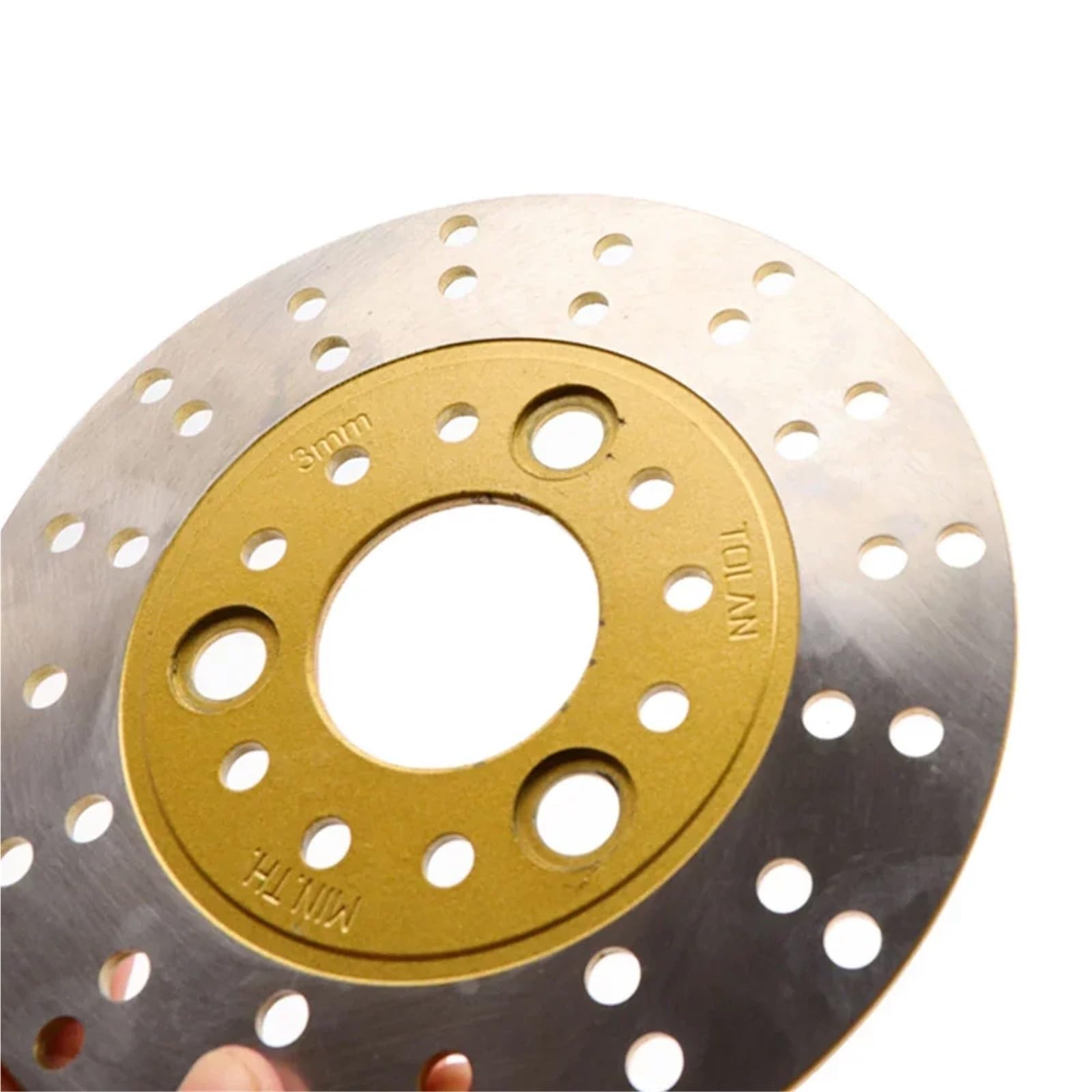 Motocykl wirnik tarczy hamulcowej Tarcza hamulcowa przedniego koła motocykla pasująca do mini motocykla terenowego Monkey DAX Z50A Z50R Z50J Z110 Z125(C)