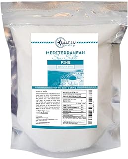 Mediterranean Sea Salt, Fine Grain 5 lb.