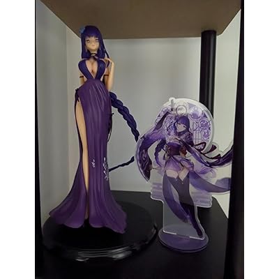 Genshin Impact Raiden Shogun Figura Da Collezione 1/6: PVC 30 Cm, Abbigliamento Dress Style, Modello Ufficiale MiHoYo