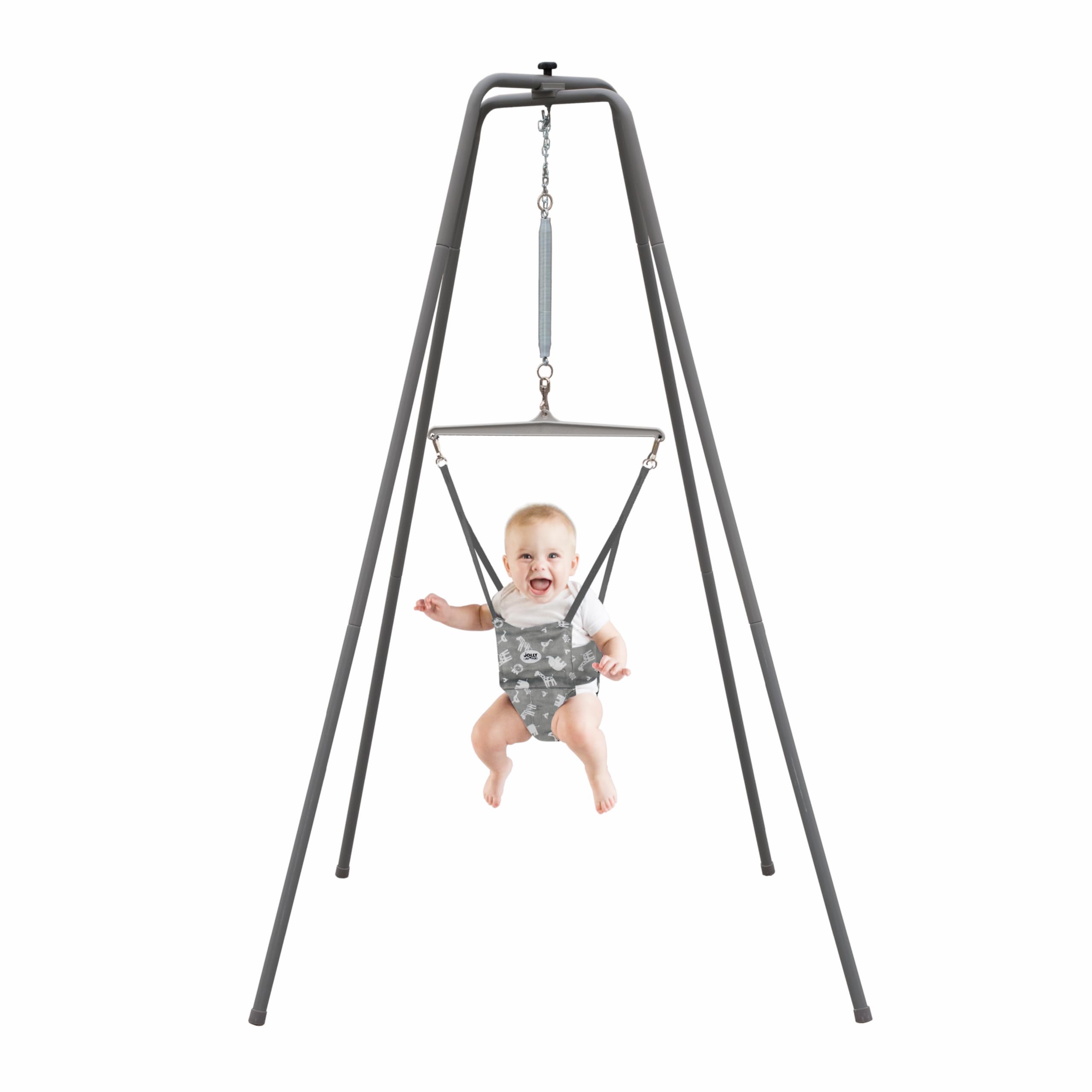 Amazon.com : Jolly Jumper Elite (Grey Safari) Baby Exerciser