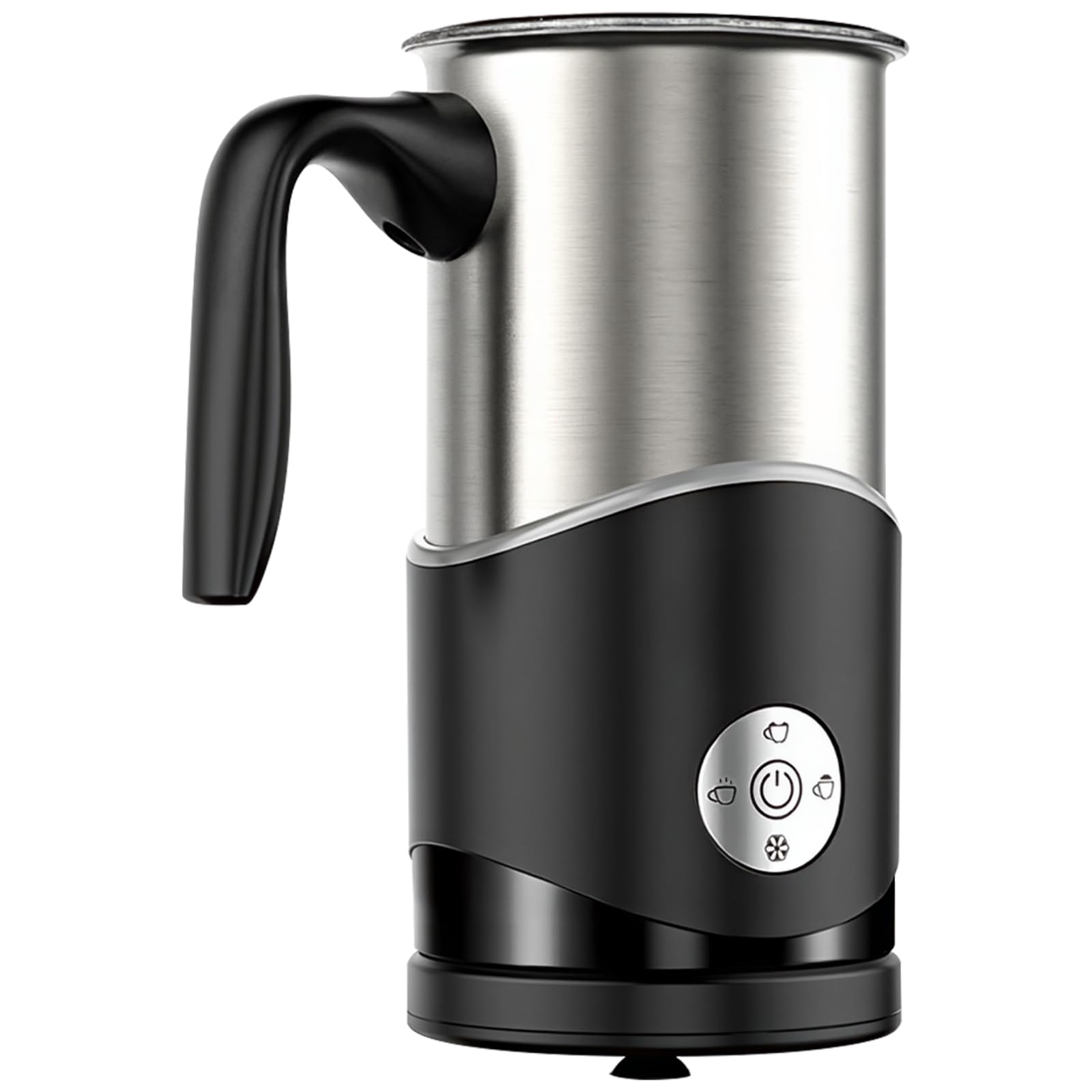 Natychmiastowy elektryczny parowar do mleka, wielofunkcyjna stal nierdzewna, pojemność 350 ml, do podgrzewania latte cappuccino, mieszanie